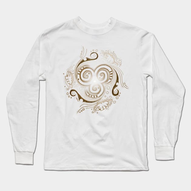 Tribal Air. Long Sleeve T-Shirt by hybridgothica